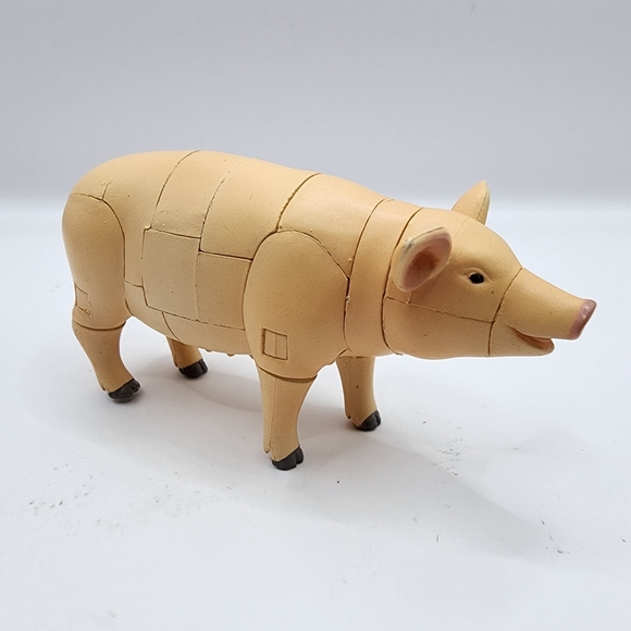 Other - Pig 3D Puzzle 4" Pink Realistic Toy